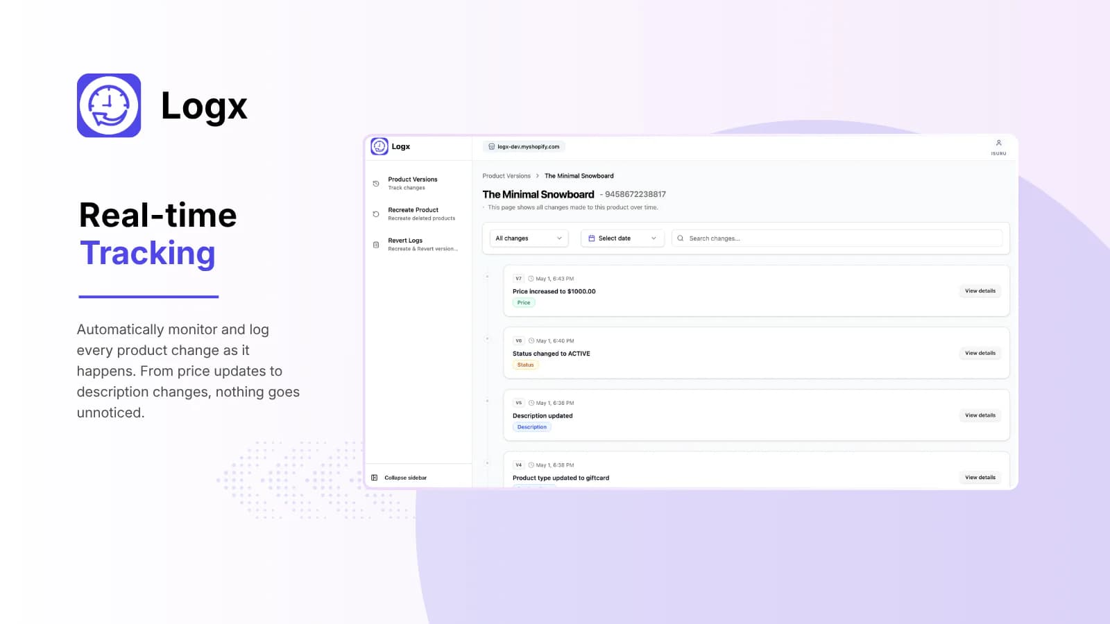 Real-time Tracking